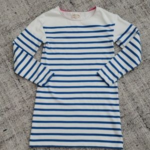 Boden Johhnie B Girls Long Sleeve Stripe Dress